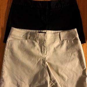 The Limited Women’s Size 12 Black and Khaki Shorts bundle